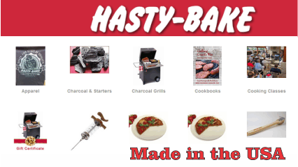 eshop at Hasty Bake's web store for Made in America products